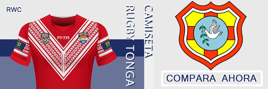 camiseta rugby Tonga baratas